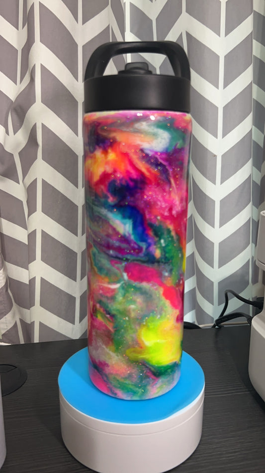 "Rainbow Road" 20oz Water Bottle