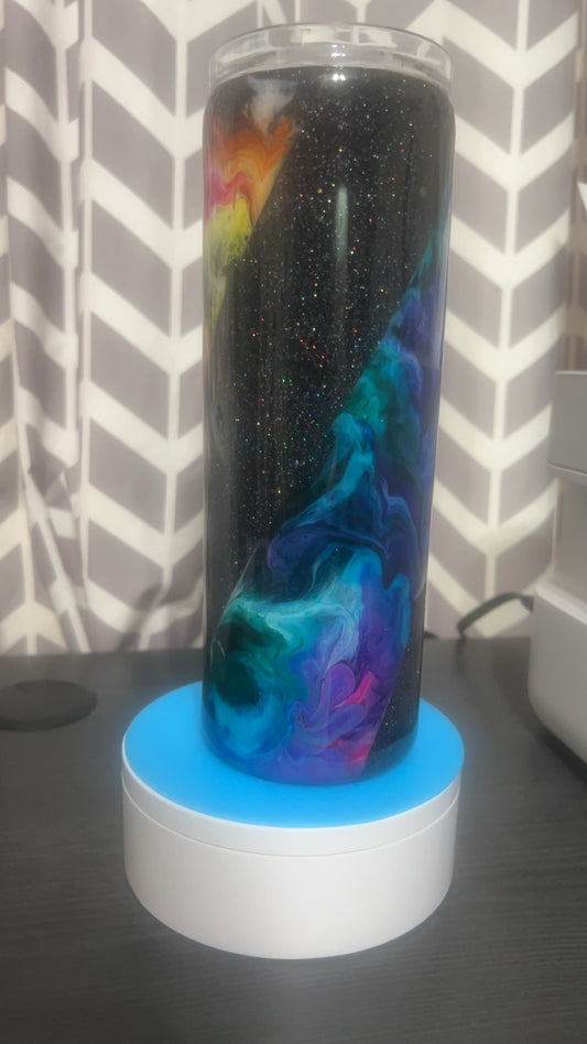 "Night with a View" 20oz Skinny Tumbler